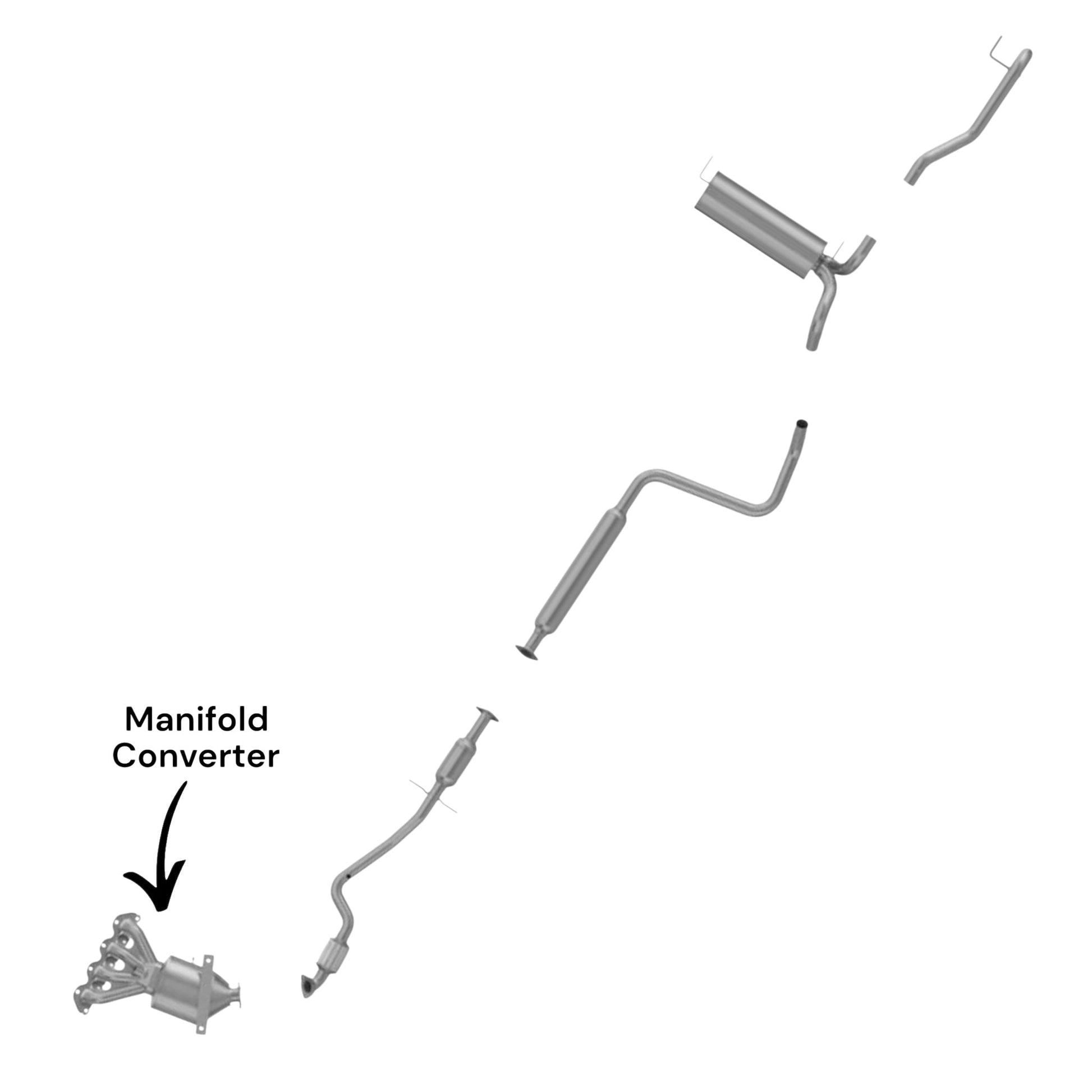 Chevrolet Cruze 1.8L (2011-2015) Manifold Converter