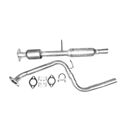 Résonateur arrière et convertisseur avec tuyau pour Mazda 3 2.0L (2010-2013).
