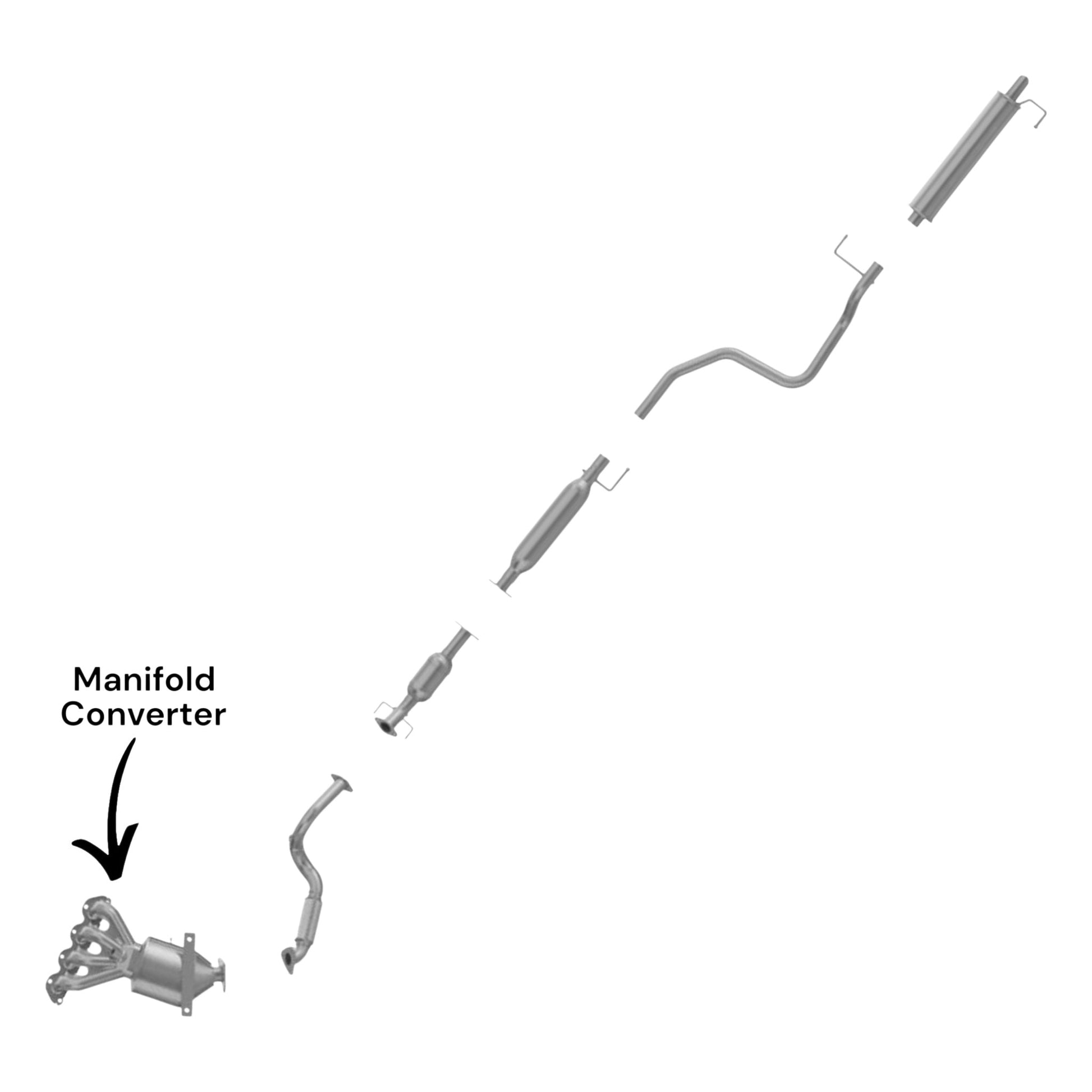 Chevrolet Sonic 1.8L (2012-2014) Manifold Converter