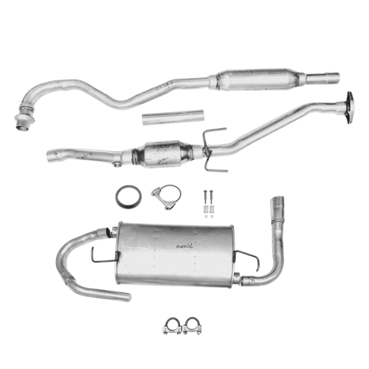 Pontiac Vibe 1.8L (2003-2006) (AWD) Converter, Resonator And Muffler