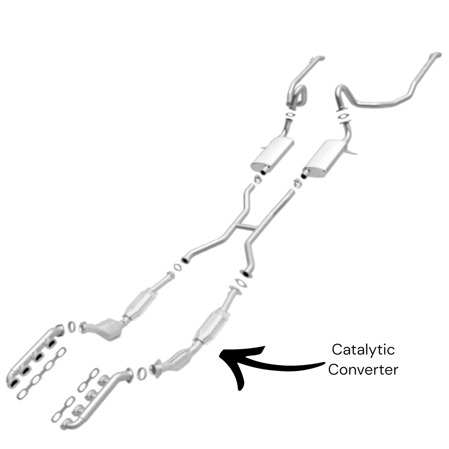 Ford Crown Victoria 4.6L 2003-2011 Catalytic Converter